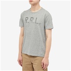 RRL Men's Graphic Logo T-Shirt in Heather Grey