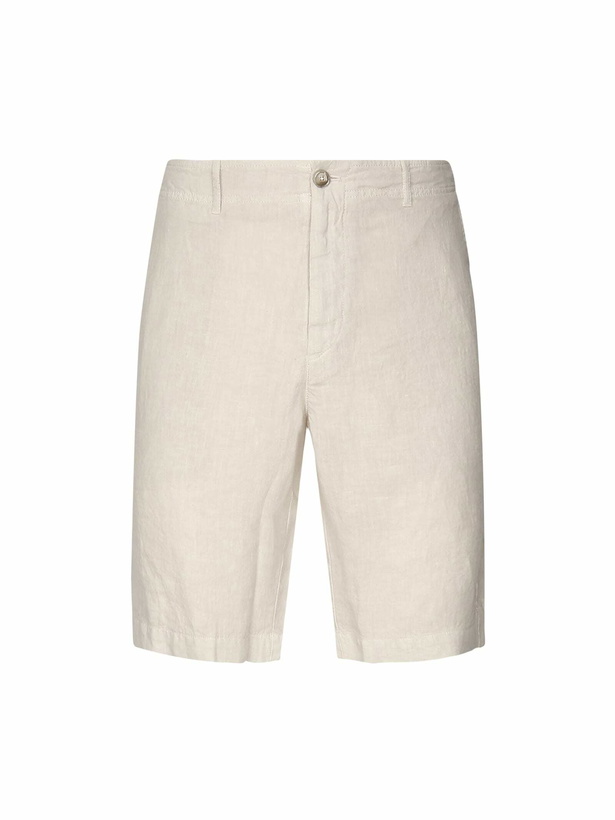 Photo: Fedeli Linen Bermuda Shorts