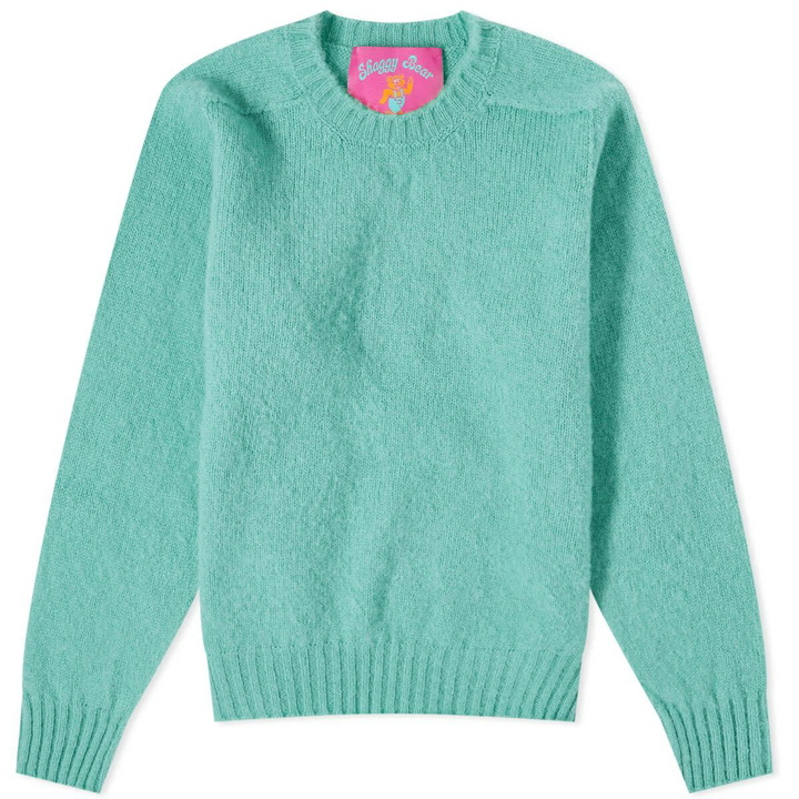 Photo: Howlin by Morrison Women's Howlin' Shaggy Bear Women Cardigan in Mint Lover