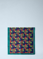 Miu Miu Printed Silk Scarf