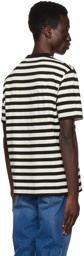 PS by Paul Smith White & Black Striped T-Shirt
