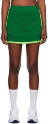Outdoor Voices Green FreeForm 3 Miniskirt