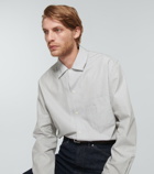 Lemaire - Striped cotton shirt