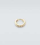 Spinelli Kilcollin Micro Hoop Mini 18kt gold single earring with diamonds