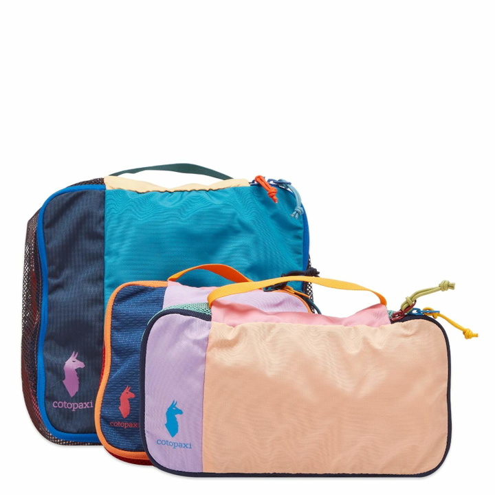 Photo: Cotopaxi Men's Cubo Packing Travel Bundle in Del Dia 