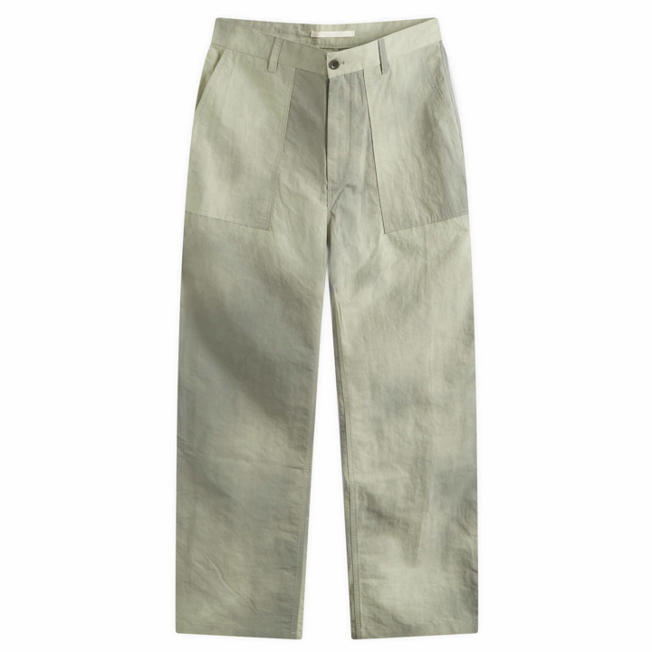 Photo: Norse Projects Men's Lukas Relaxed Wave Dye Trousers in Clay