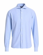 Fedeli Mens Shirt Sky in Blue
