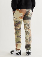 AMIRI - Skinny-Fit Patchwork Camouflage-Print Cotton-Jersey Sweatpants - Multi