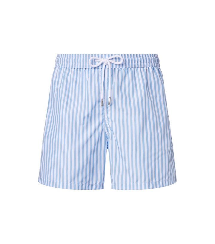 Photo: Thom Sweeney Striped swim trunks