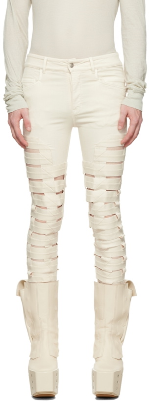 Photo: Rick Owens Off-White Low-Rise Jeans