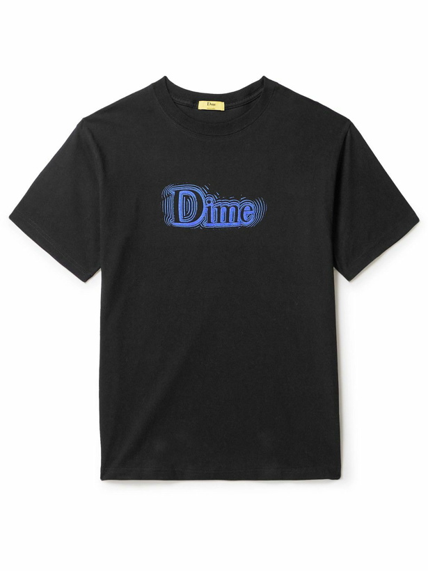 Photo: DIME - Noize Logo-Print Cotton-Jersey T-Shirt - Black