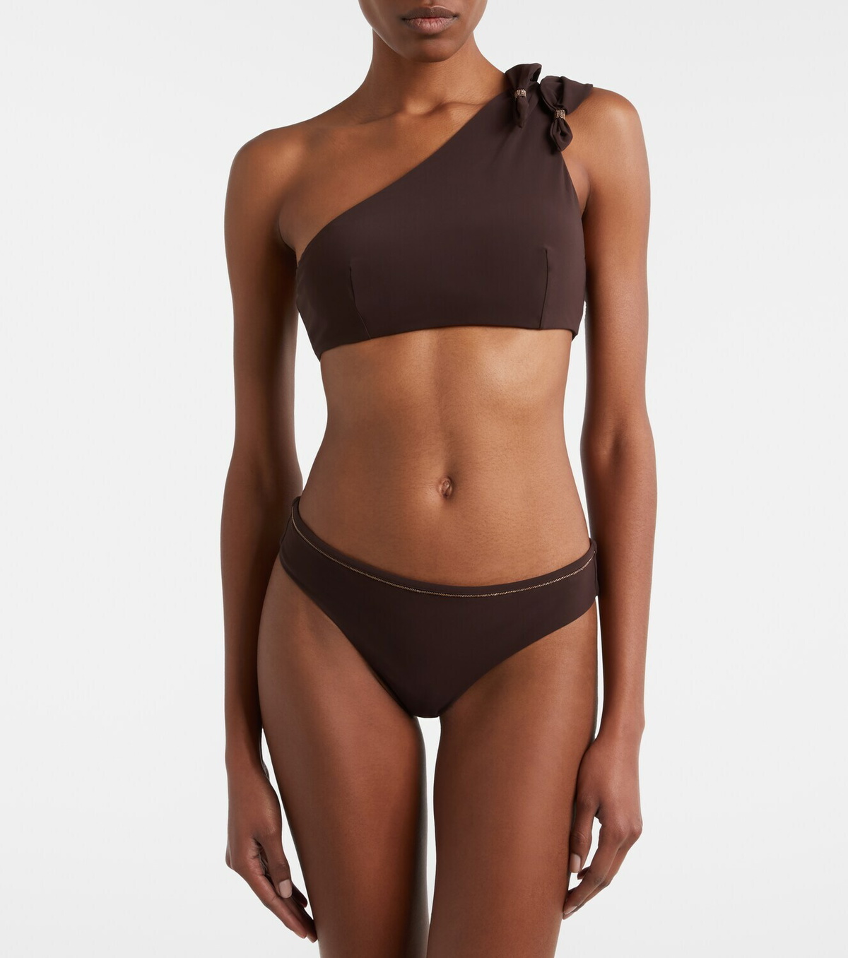 Brunello Cucinelli Monili bikini top