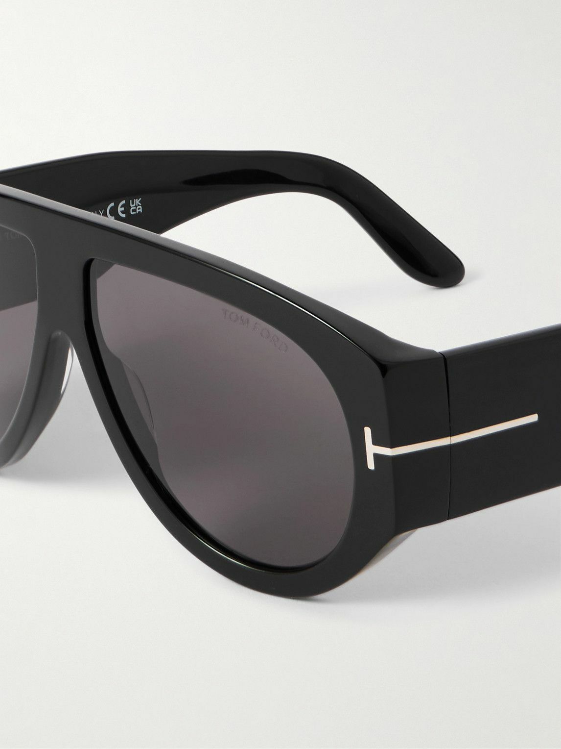TOM FORD - Bronson Aviator-Style Acetate Sunglasses