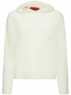424 - Cotton & Linen Hooded Oversize T-shirt