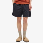 Norse Projects Men's Per Cotton Tencel Shorts in Dark Navy