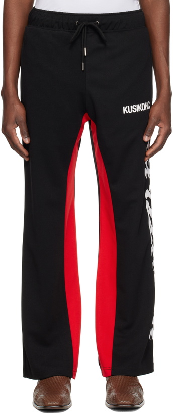 Photo: KUSIKOHC Black Suite Track Pants