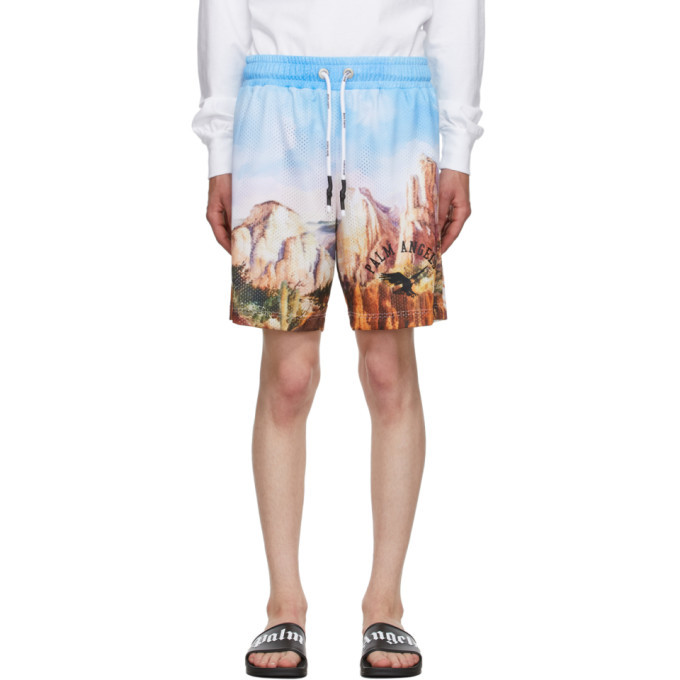 Photo: Palm Angels Blue Canyon Shorts