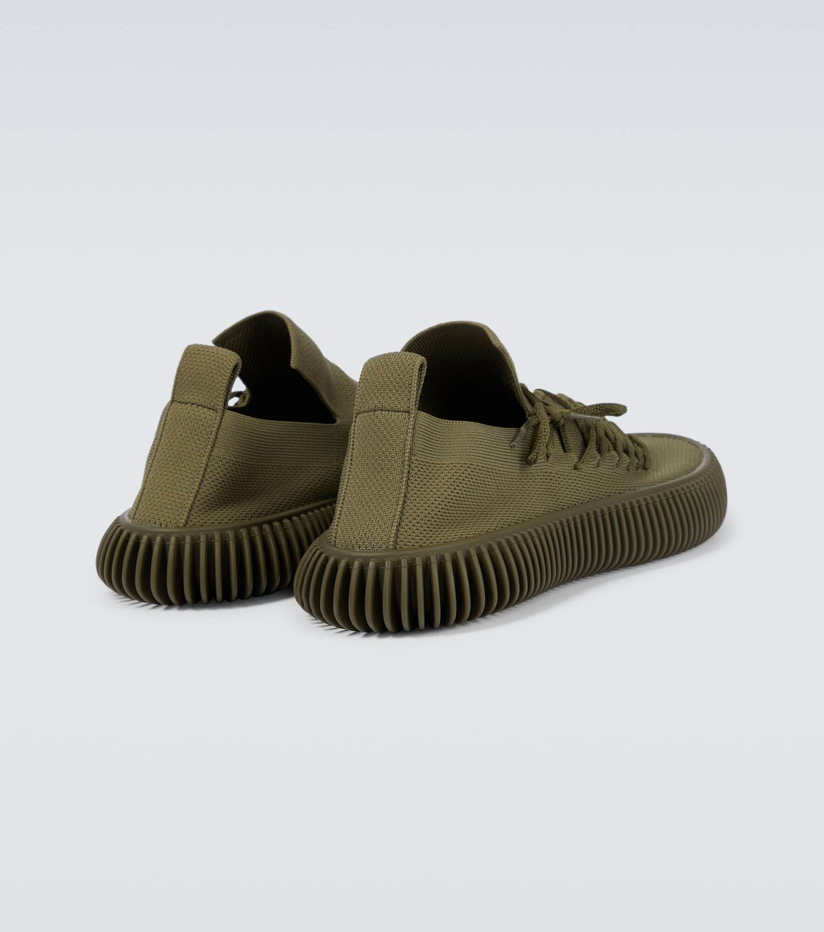 【関税込み】Bottega Veneta ブルー Ripple スニーカー Bottega Veneta - Ripple tech-knit sneakers Bottega Veneta