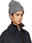 BAPE Gray Gradient Knit Beanie