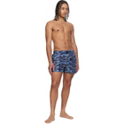 Paul Smith Blue Waves Swim Shorts