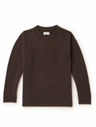 SSAM - Brushed Cashmere Sweater - Brown