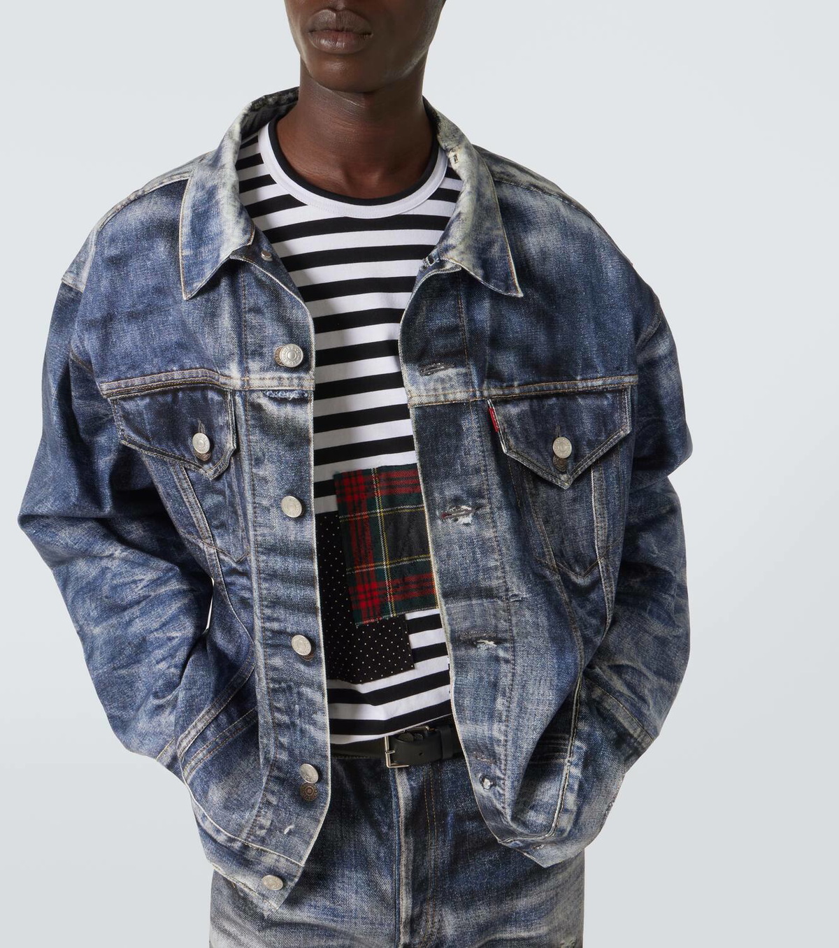 Junya Watanabe x Levi's® printed denim jacket Junya Watanabe