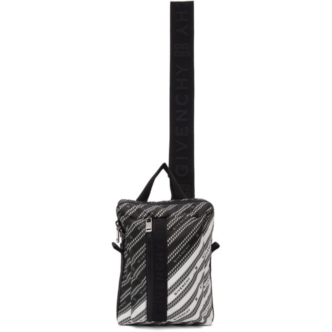 Photo: Givenchy Black and White Light 3-Sling Backpack