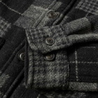 Corridor Men's Wool Patchwork Jacket in Charcoal