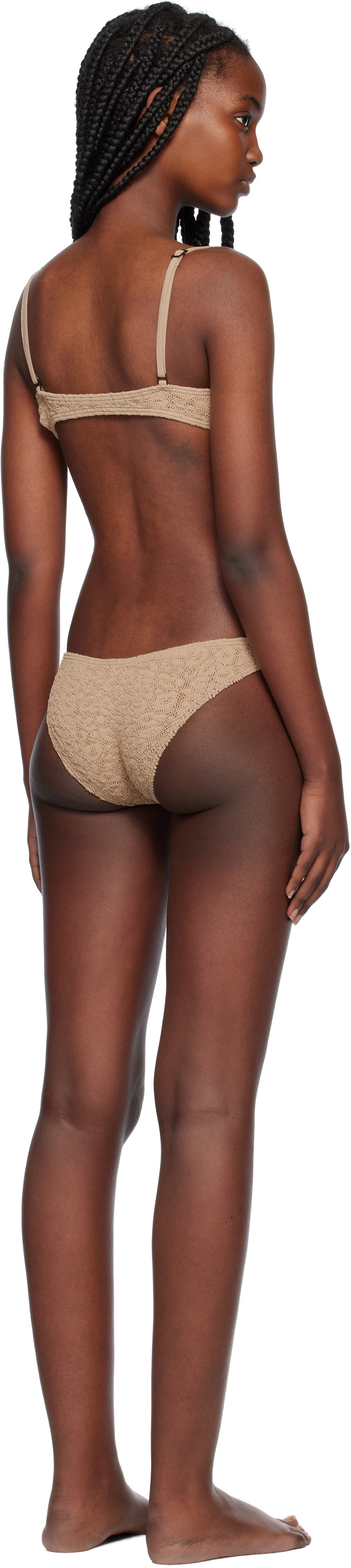 Bond-Eye Beige Gracie & Sign Bikini