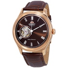 Orient Open Heart Automatic Brown Dial Mens Watch TAG00001T