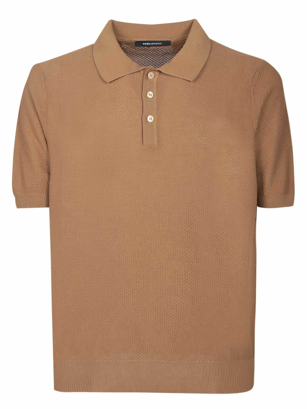 Tシャツ・カットソー TAGLIATORE Basic short-sleeved cotton polo shirt Tagliatore Basic Short-sleeved Cotton Polo Shirt Tagliatore