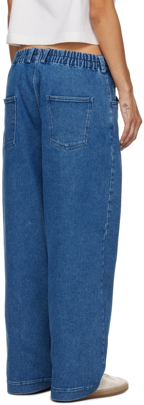 Cordera Indigo Straight-Leg Jeans