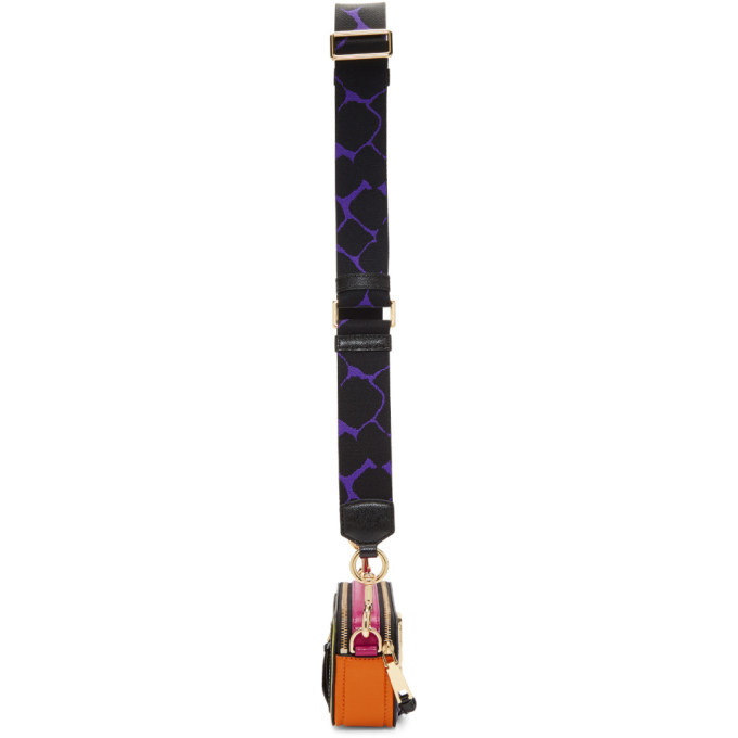 Marc Jacobs Purple Small Snapshot Bag