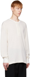 ZEGNA Off-White Boxy Henley