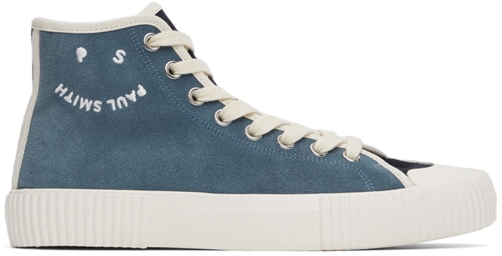 Photo: PS by Paul Smith Navy & Blue Kibby Sneakers
