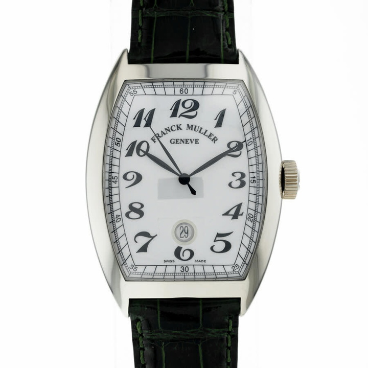 Photo: Franck Muller Cintree Curvex Automatic White Dial Mens Watch 8880 B SC DT VIN