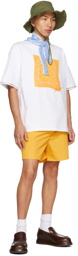 Jacquemus White 'Le T-Shirt Toalha' T-Shirt