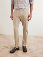 NN07 - Theo 1420 Tapered Organic Cotton-Blend Twill Chinos - Neutrals