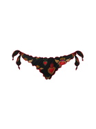 MC2 Saint Barth Woman Cheeky Swim Briefs With Sacred Heart Print