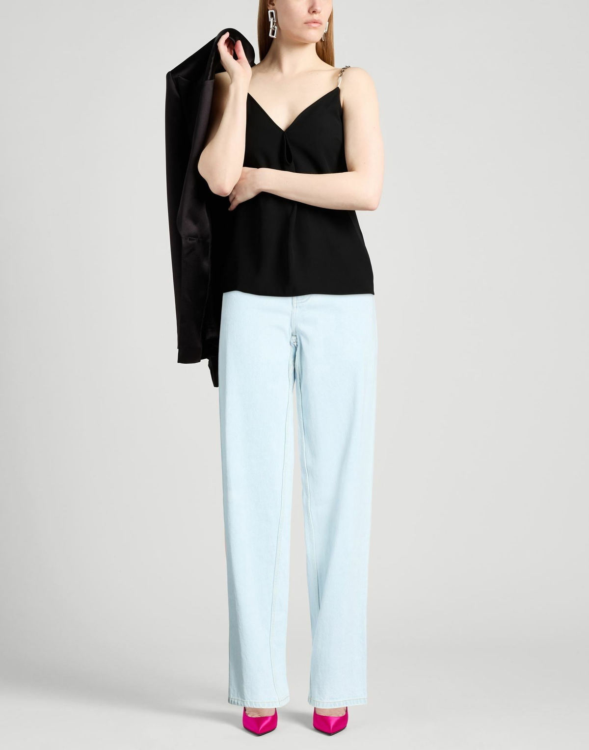 Christopher Esber Womens Jeans in Blue