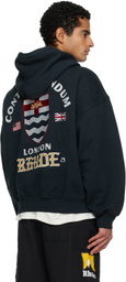 Rhude Black London Hound Hoodie
