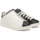 Y-3 White & Black Diagonal Stan Smith Sneakers