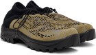 DEMON SSENSE Exclusive Black & Khaki Cambriana Sneakers