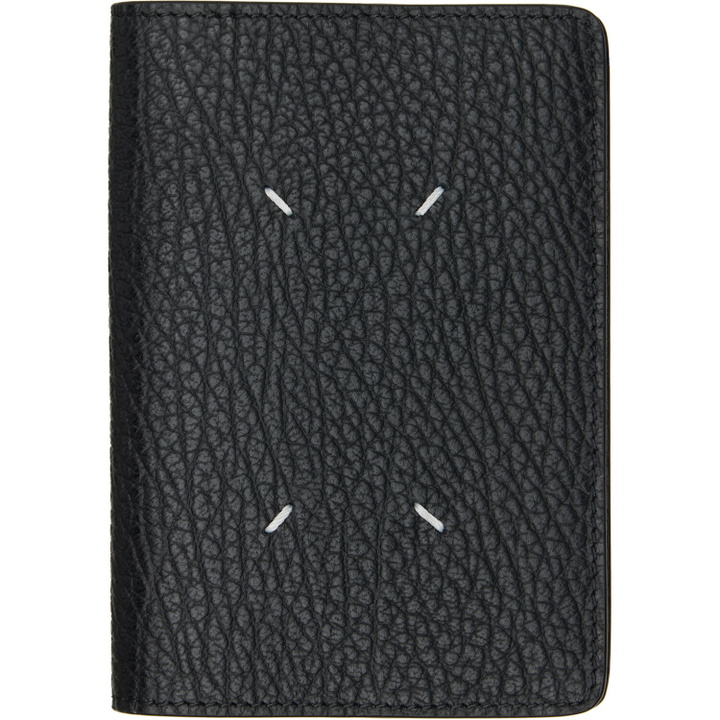 Photo: Maison Margiela Black Four Stitches Passport Holder