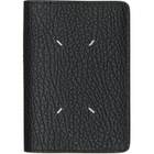 Maison Margiela Black Four Stitches Passport Holder