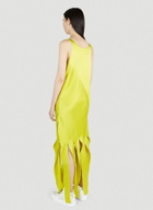 Stella McCartney - Shredded Hem Maxi Dress in Yellow