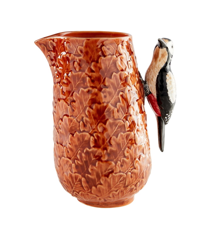 Photo: Bordallo Pinheiro Gudrun Medium earthenware pitcher by Claudia Schiffer