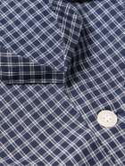 Derek Rose - Braemar Checked Cotton-Flannel Pyjama Set - Blue