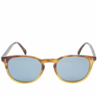 Oliver Peoples Men's Finley Esq. Sunglasses in Vintage Brown/Indigo