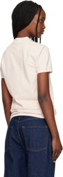 Maison Kitsuné Pink Baby Fox Regular Polo